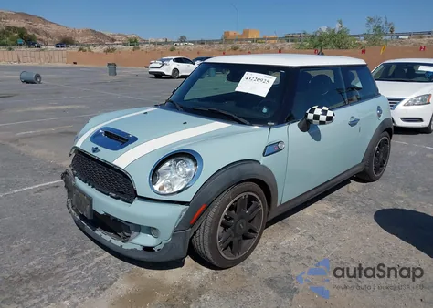 2013 Mini Hardtop Cooper S from USA, damaged, VIN WMWSV3C54DT393912